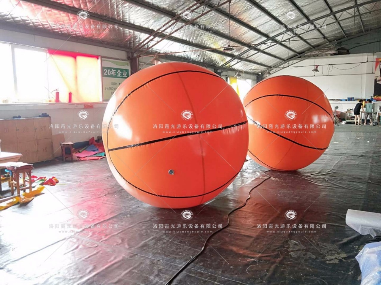 赣州篮球趣味活动气模
