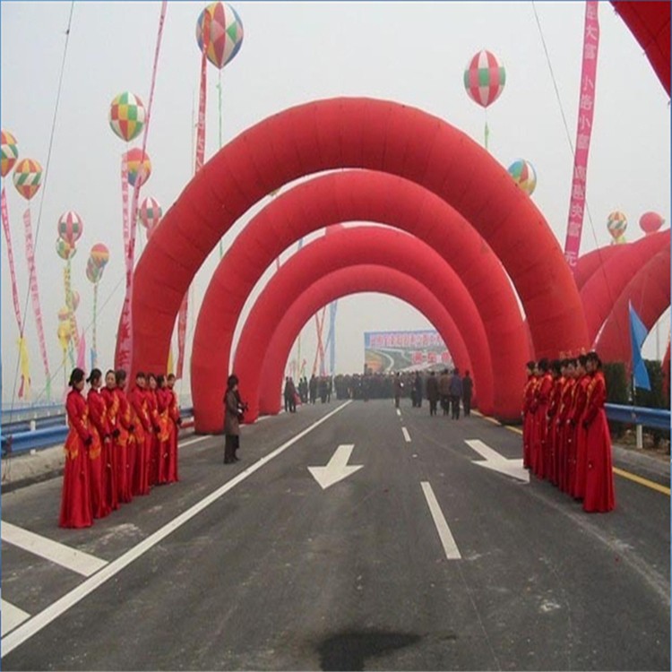 赣州开业纯红拱门
