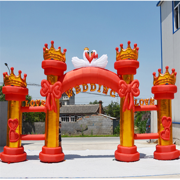 赣州节日大型充气拱门