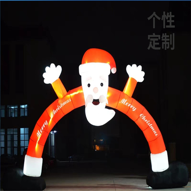 赣州圣诞老人特色拱门